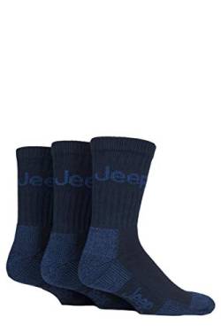 Jeep Herren Luxus Terrain Socken Packung mit 3 Marine 2 38/44 von Jeep