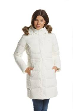 Jeff Green Damen Atmungsaktiver Wasserdichter Daunen Outdoor Parka Fely, Farbe:Snow, Größe:44 von Jeff Green