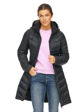 Jeff Green Damen Leichter Daunen Outdoor Mantel Lidia, Farbe:Deep Black, Größe:40 von Jeff Green