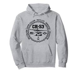 CH-53 Sea Hengst Super Hengst Militär Hubschrauber Pullover Hoodie von Jeff Hobrath