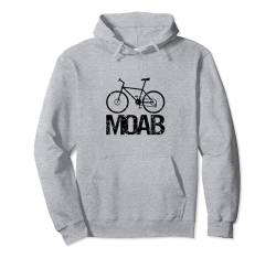 Moab, Utah, Mountainbike, Design für Outdoor-Abenteuer Pullover Hoodie von Jeff Hobrath