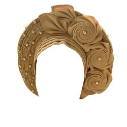 Afrikanisches Hochzeits-Stirnband für Damen, nigerianischer Gele-Turban Aso Oke Headtie Hochzeit Stirnband von Jegsnoe