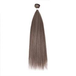 Bundles Extensions 36 Zoll Yaki Glattes Haar Bundles Ombre Braun Synthetisches Haar Lange Extensions Haar Synthetisch von Jegsnoe