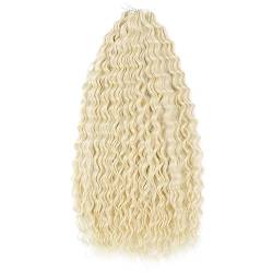 Lockiges Verlängerungshaar Deep Twist Crochet Hair Natürliche Synthetische Afro Curly Ombre 30 Zoll Wasserwelle Flechten Haarverlängerung Für Frauen von Jegsnoe