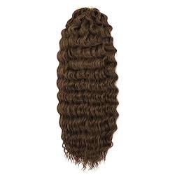 Womens Wave Twist Crochet Haar Natürliche Synthetische Afro Curly Crochet Zöpfe Ombre Flechten Haarverlängerung Für Frauen von Jegsnoe