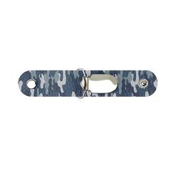 Jeiento PU-Leder-Hut-Clip, Hut-Halter, Clip für Damen, Reise-Hut, Begleiter, multifunktionaler Entenschnabel-Hutclip, einfach zu bedienen, blau camouflage, Einheitsgröße, Casual von Jeiento