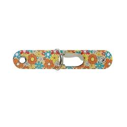 Jeiento PU-Leder-Hutclip für Gepäck, Handtasche, modischer Hut-Halter, Clip für Reisehut, Damen, Sonnenhut, Strandhut-Halter, Farbe Cartoon Floral, Einheitsgröße, Casual von Jeiento