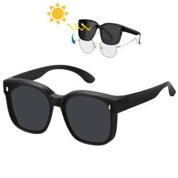Jeorywoet Über Gläser Sonnenbrille für Männer Frauen HD polarisierte Sonnenbrille, die über Gläser passen, schnappt sich über Sonnenbrillen. von Jeorywoet