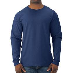 Jerzees Herren Long Sleeve T-Shirt, Navy, X-Groß von Jerzees