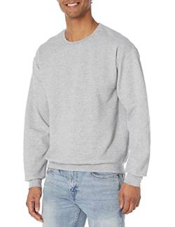 Jerzees Herren NuBlend Fleece Hoodies und Sweatshirts, Sweatshirt – Heather Grey, Large von Jerzees