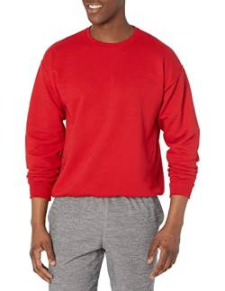Jerzees Herren NuBlend Fleece Hoodies und Sweatshirts, Sweatshirt - True Red, Klein von Jerzees