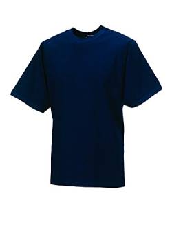 Jerzees Klassisches Baumwoll-T-Shirt Gr. S, navy von Jerzees