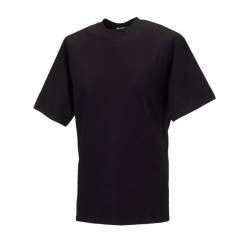 Russell Colours Classic T-Shirt für Männer (L) (Schwarz) von Jerzees