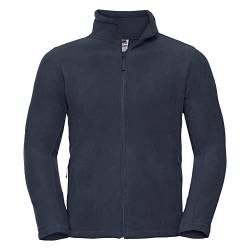 Russell Herren Outdoor-Fleecejacke (2XL) (Marineblau) von Jerzees