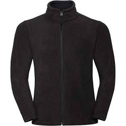 Russell Herren Outdoor-Fleecejacke (3XL) (Schwarz) von Jerzees