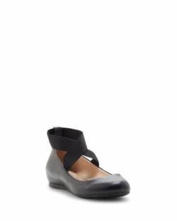 Jessica Simpson Damen Mandayss Ballerinas, Black Sleek, 38.5 EU von Jessica Simpson