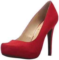 Jessica Simpson Damen Parisah Pumps, Rote Mousse, 36 EU von Jessica Simpson