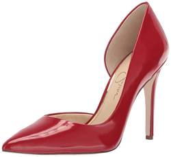 Jessica Simpson Damen Prizma Pumps, Red Mousse, 40.5 EU von Jessica Simpson