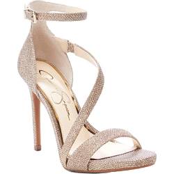 Jessica Simpson Damen Rayli2 Sandale mit Absatz, Gold, 38 EU von Jessica Simpson