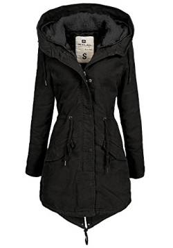 Jet Lag Damen Winterparka FW120 XL-Kapuze black 2 L von Jet Lag