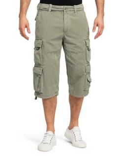 Jet Lag Herren Cargo Shorts FW-011, Größe:W33, Farbe:Cement von Jet Lag