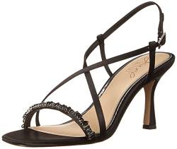 Jewel Badgley Mischka Damen Alexis Sandale mit Absatz, Black, 39.5 EU von Jewel Badgley Mischka