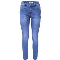 Jewelly Regular-fit-Jeans Stretch Jeans Five-Pocket im Crash-Look von Jewelly