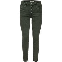 Jewelly Regular-fit-Jeans Stretch Jeans Five-Pocket im Crash-Look von Jewelly