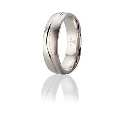 925 Silber Trauringe: Partnerringe, Eheringe und Verlobungsringe - AJR020, H: 68 mm von Jewelry Aurum