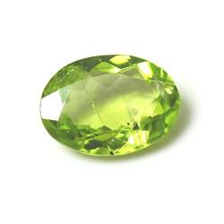 jewelryonclick Peridot Stein 1,55 ct Natur Original Oval Lose Edelstein von JewelryOnClick