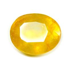 Jewelryonclick Gelber Saphirstein, natürlicher 5 Karat, natürlicher echter loser Edelstein. von Jewelryonclick