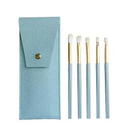 Augen-Make-up-Pinsel-Sets,5 Stück professionelle Lidschattenpinsel | Superweiches, tragbares Make-up-Pinsel-Set für Lidschatten, Augenbrauen und Mischpinsel-Make-up Jextou von Jextou