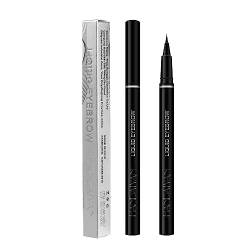 Flüssige Eyeliner für Frauen,Lidschattenstift - Eye Makeup Flüssiger Eyeliner, Flüssiger Eyeliner mit ultrafeiner Spitze, Flüssiger Augenbrauenstift für den perfekten Cat Eye Liner Jextou von Jextou