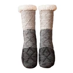 Winter-Bodensocken, Bodensocken Damen - Flauschige Socken für Damen | Fuzzy Gripper-Socken, bequeme Schlafsocken für Damen und Herren, Must-Haves nach der Geburt Jextou von Jextou