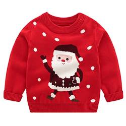 Baby Jungen Weihnachten Sweatshirt Winter Pullover Langarmshirt 4-5 Jahre von JiAmy