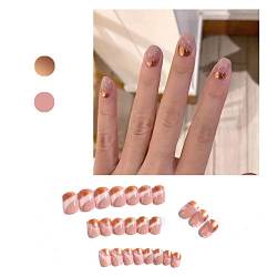 Nagelflicken für künstliche Nägel, kein Spuren, 24 Stück von Jia Hu
