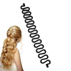 Haarflechter - Frisur Zopfwerkzeug Haardrehung | Handheld-Werkzeug zum Flechten französischer Haare, Fischschwanz-Zopfwerkzeug, langes Flechthaarzubehör für Frauen und Mädchen Jikiaci von Jikiaci