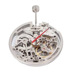 Jikoiuty Automatisches Mechanisches Uhrwerk DIY Automatisches Hohles Uhrwerk mit Kunststoff-Aufbewahrungsbox für Den Austausch Alter Teile von Jikoiuty