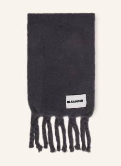 Jil Sander Mohair-Schal grau von Jil Sander