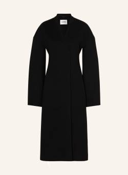 Jil Sander Wollmantel schwarz von Jil Sander