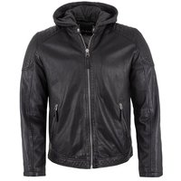 Jilani Lederjacke Arrow Jilani - Herren Echtleder Lederjacke Lammnappa night von Jilani