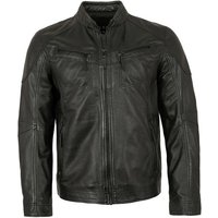 Jilani Lederjacke Brisbane Jilani - Herren Echtleder Lederjacke Lammnappa schwarz von Jilani