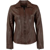 Jilani Lederjacke Enlil Jilani - Damen Echtleder Lederjacke Lammnappa cappuccino von Jilani