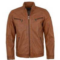 Jilani Lederjacke Ronai-3 Jilani - Herren Echtleder Lederjacke Lammnappa cognac von Jilani