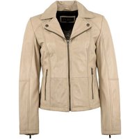 Jilani Lederjacke Smilla Jilani - Damen Echtleder Lederjacke Lammnappa britch sand von Jilani