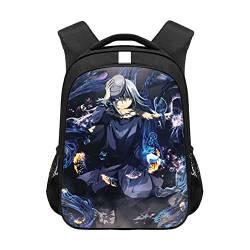 Jilijia That Time I Got Reincarnated as a Slime Rucksack Rimuru Tempest bedruckte Schultasche Kinder Anime Rucksack für Mädchen Jungen Teenager von Jilijia