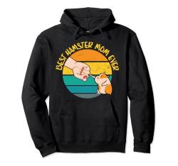 Best Hamster Mum Ever Lustiger süßer Hamster Spruch Mädchen Pullover Hoodie von Jimbeels