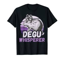 Degu Whisperer Lustiger Degu Spruch für Mädchen & Frauen T-Shirt von Jimbeels