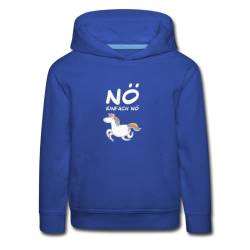 Jimbeels NÖ Einhorn Kinder Hoodie Lustiger frecher Spruch für Mädchen & Kids Kapuzenpullover Freche Mädchen Sprüche Pullover … von Jimbeels