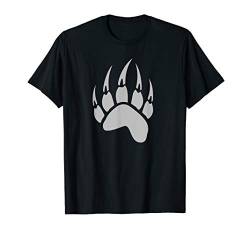 Bärentatze Amerikanische Wildnis Tier Totem T-Shirt von Jimmo Designs